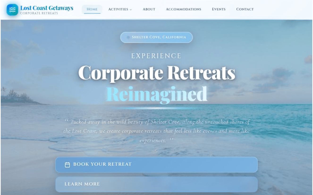 Lost Coast - Retreat Planning